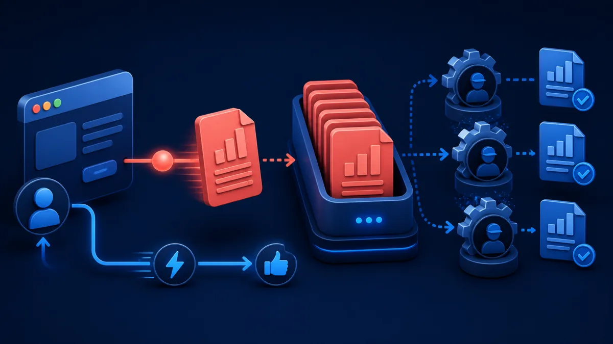 Technical illustration for Process Background Jobs with Laravel Queues