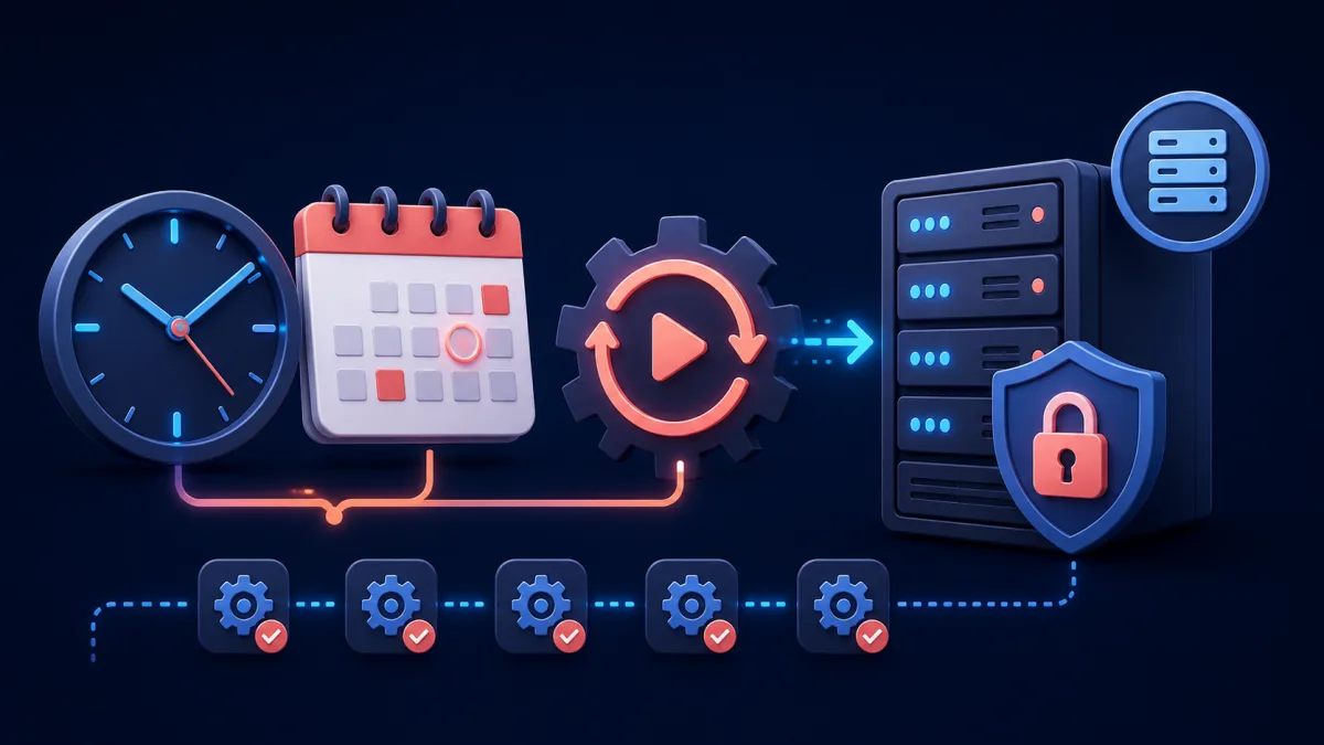 Technical illustration for Schedule Recurring Tasks in Laravel